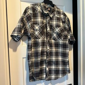 Dickies men’s 2XL short sleeve button shirt